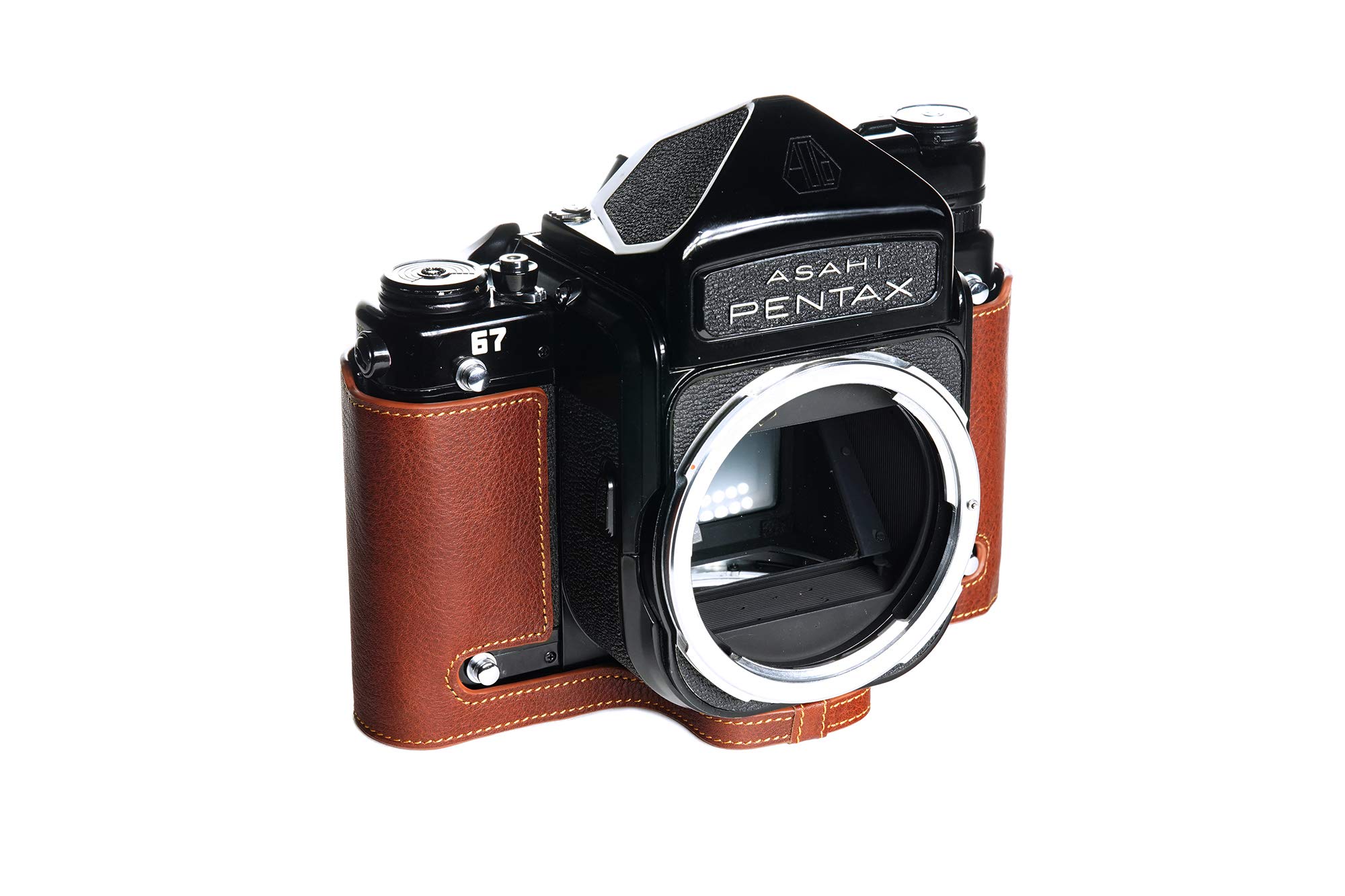 Amazon.com : Pentax 67 6X7 TTL Case, BolinUS Handmade Genuine Real